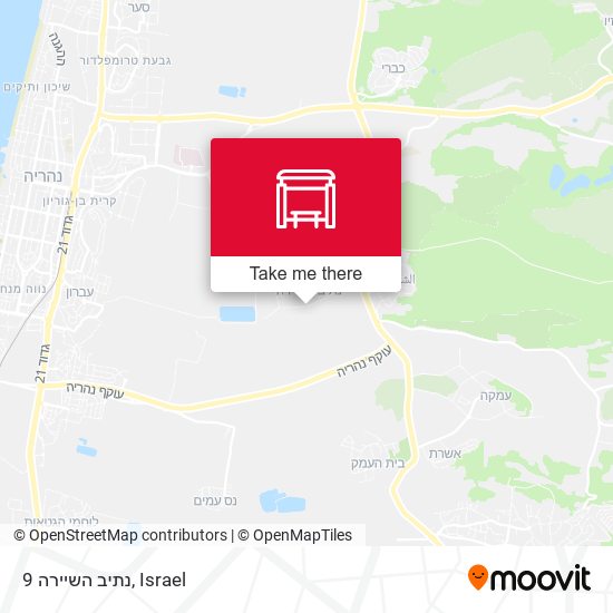 נתיב השיירה 9 map