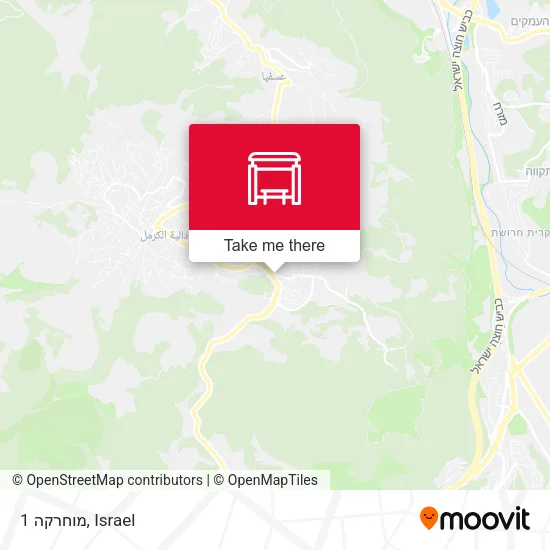 Карта מוחרקה 1