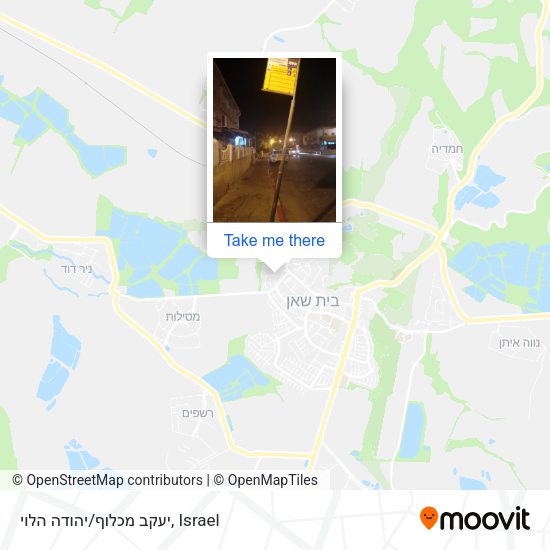 יעקב מכלוף/יהודה הלוי map