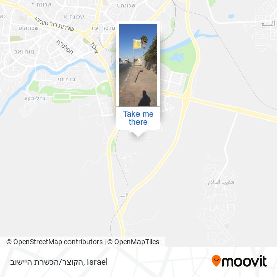 הקוצר/הכשרת היישוב map