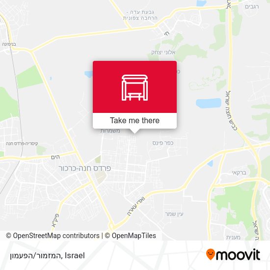 המזמור/הפעמון map