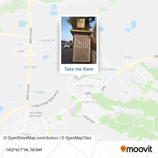 Карта ארז/שיקמה