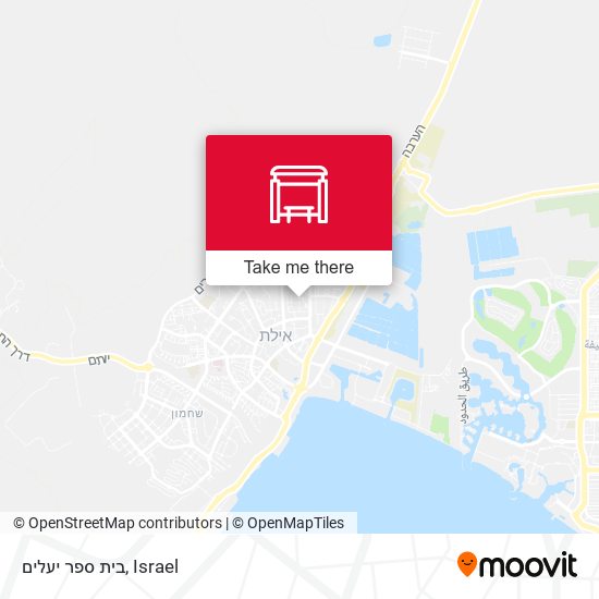 בית ספר יעלים map