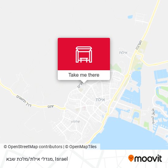מגדלי אילת/מלכת שבא map