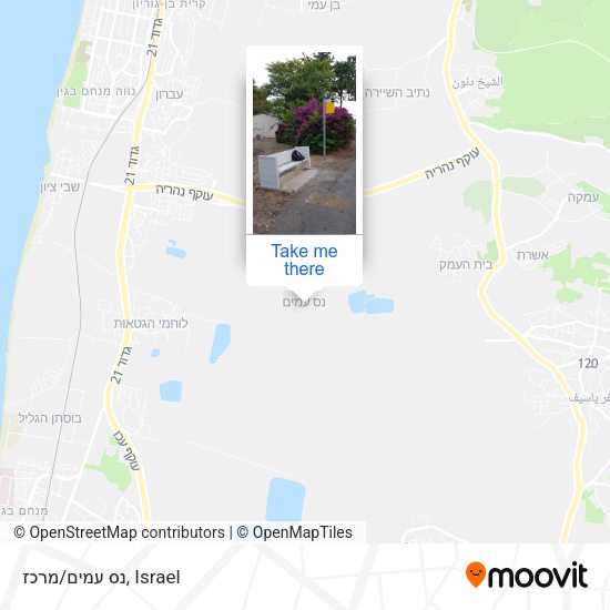 נס עמים/מרכז map