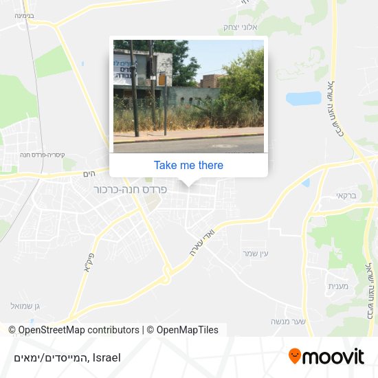 המייסדים/ימאים map