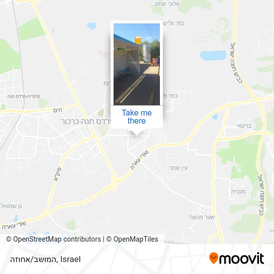 Карта המושב/אחוזה