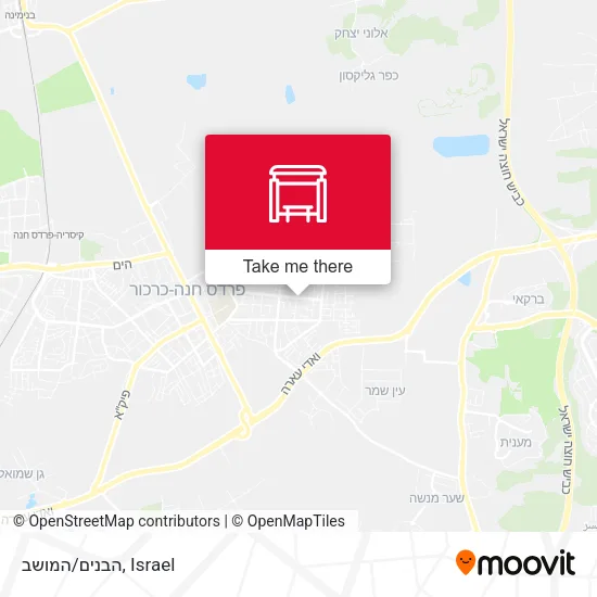 Карта הבנים/המושב