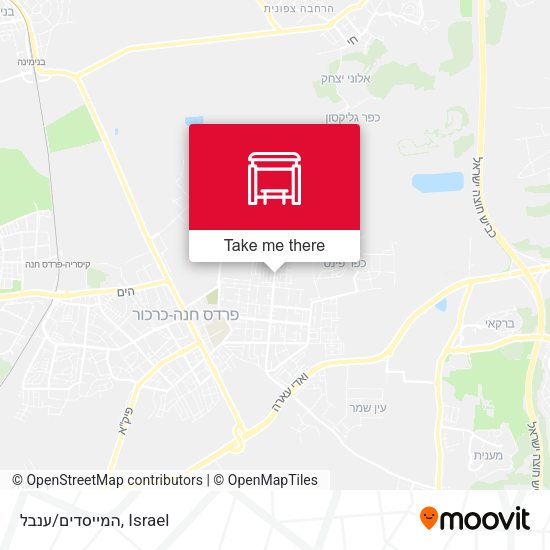המייסדים/ענבל map