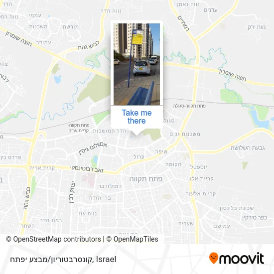 Карта קונסרבטוריון/מבצע יפתח