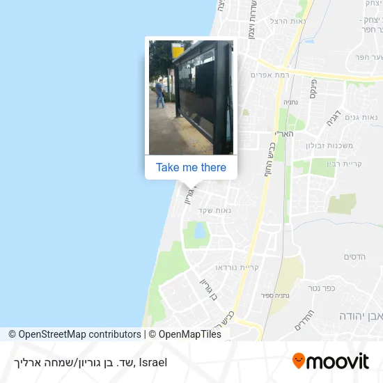 Карта שד. בן גוריון/שמחה ארליך
