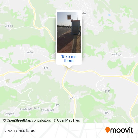 Карта צומת ראמה