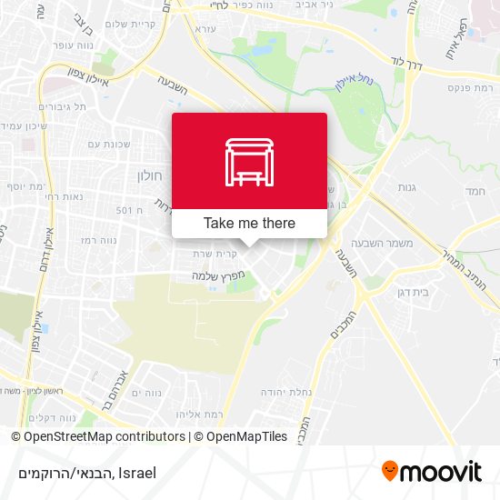 הבנאי/הרוקמים map