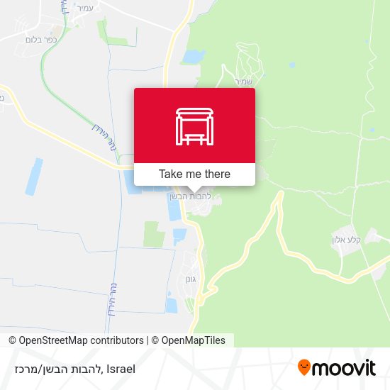 להבות הבשן/מרכז map