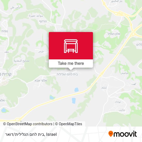 בית לחם הגלילית/דואר map