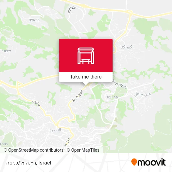 Карта ריינה א'/כניסה