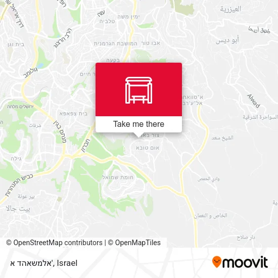 Карта אלמשאהד א'