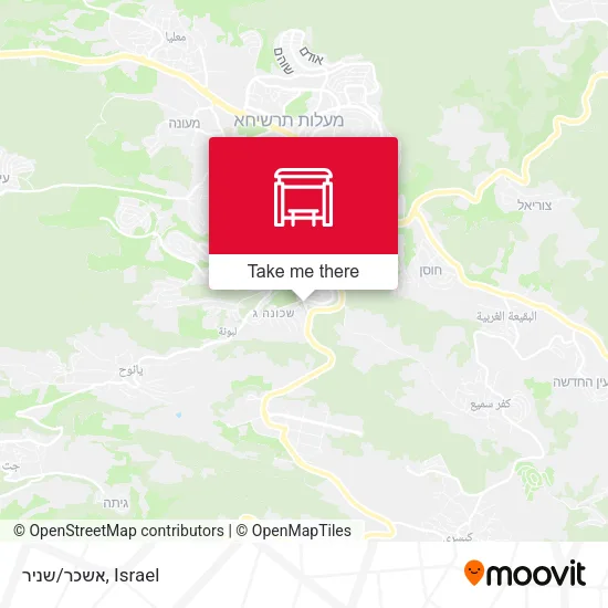 Карта אשכר/שניר