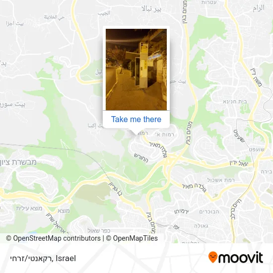 Карта רקאנטי/זרחי