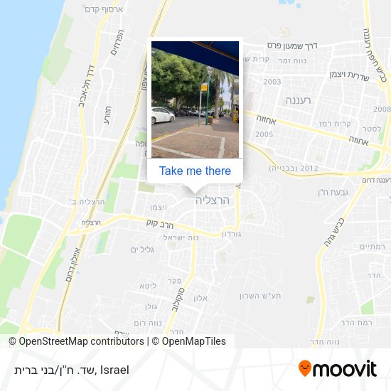שד. ח''ן/בני ברית map
