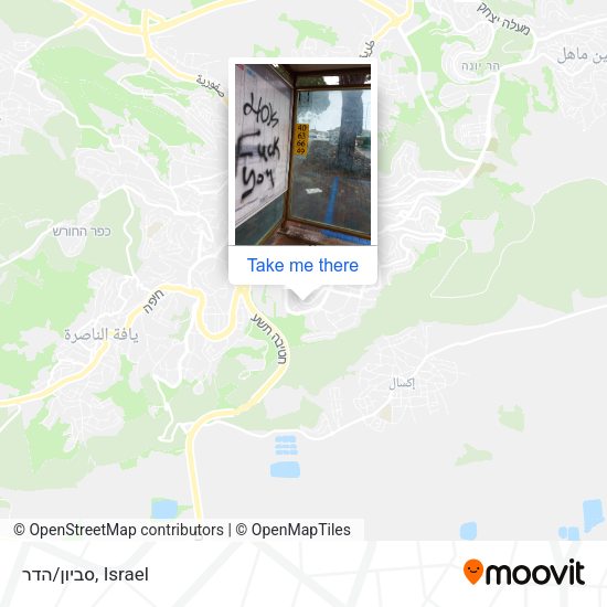Карта סביון/הדר