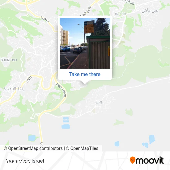 Карта יעל/יזרעאל