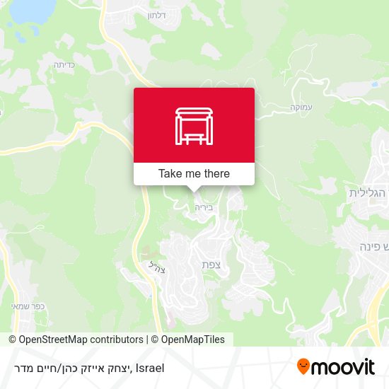 יצחק אייזק כהן/חיים מדר map