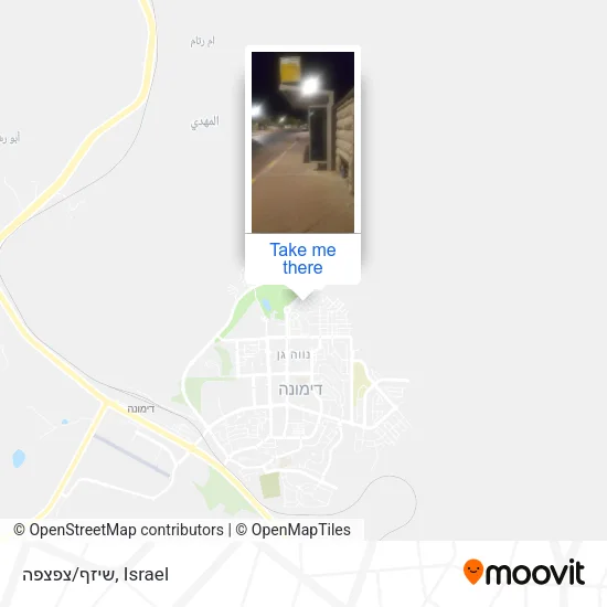 Карта שיזף/צפצפה