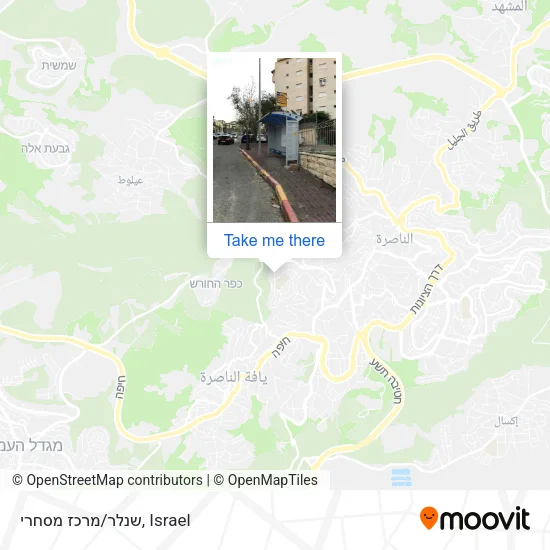 Карта שנלר/מרכז מסחרי