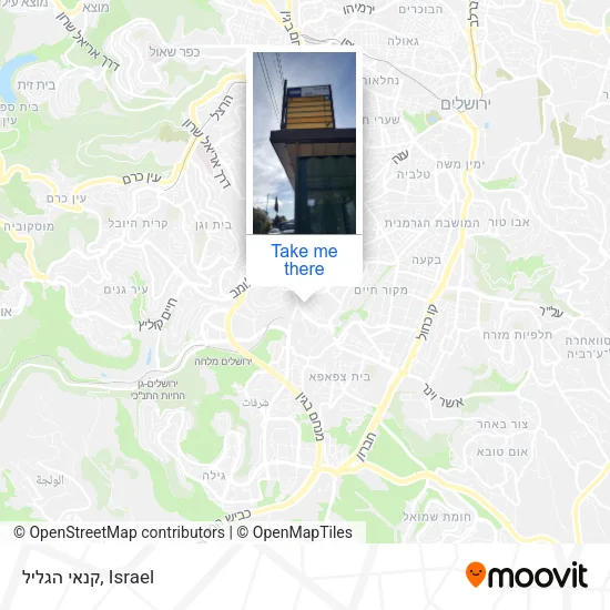 Карта קנאי הגליל