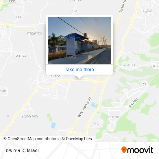 Карта גן אירועים