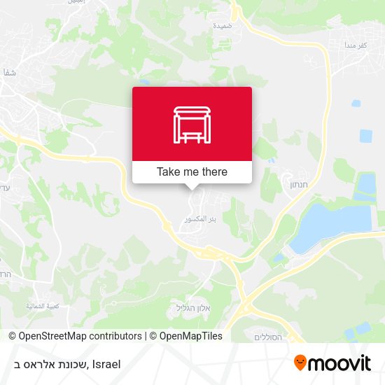 שכונת אלראס ב map