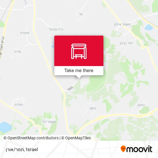 Карта תמר/אורן