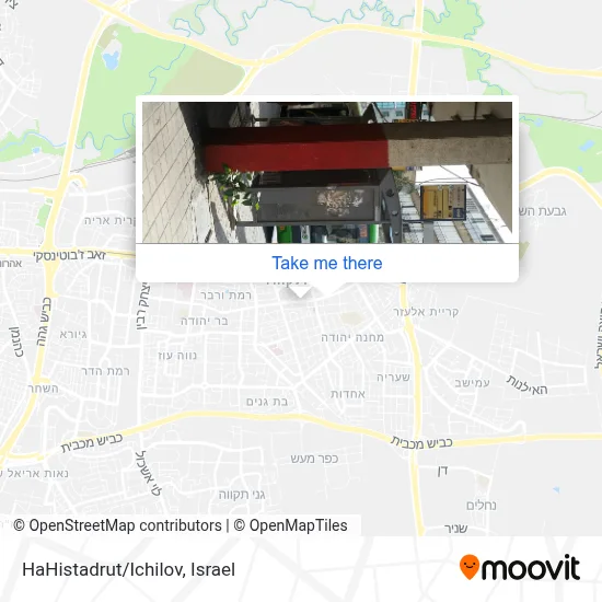 HaHistadrut/Ichilov map