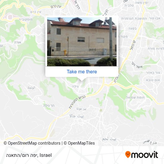 יפה רום/התאנה map