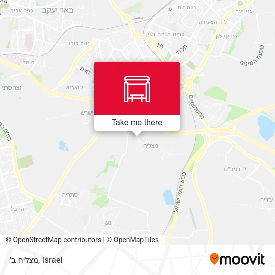 Карта 'מצליח ב