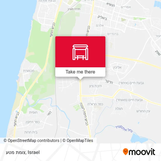 Карта צומת מטע