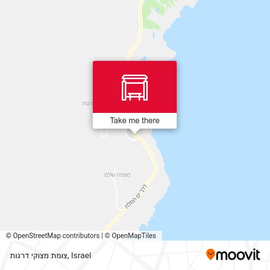 צומת מצוקי דרגות map