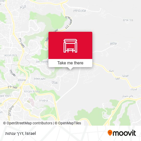 Карта דרך ענתות
