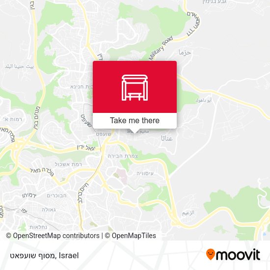מסוף שועפאט map