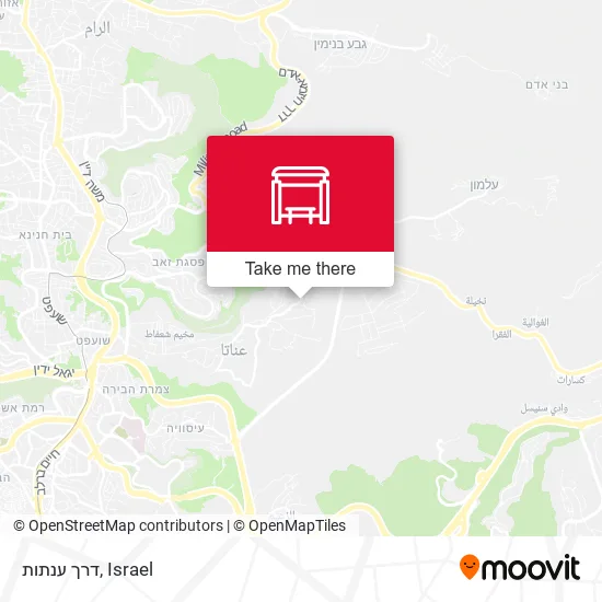 Карта דרך ענתות