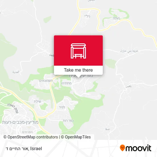Карта אור החיים ד