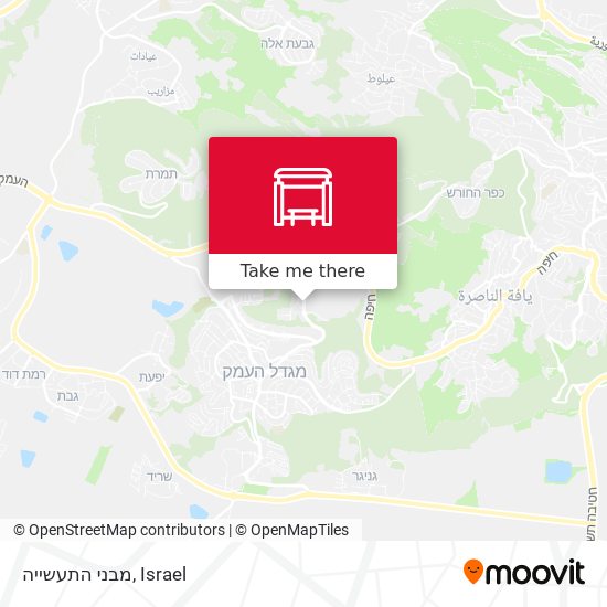 Карта מבני התעשייה