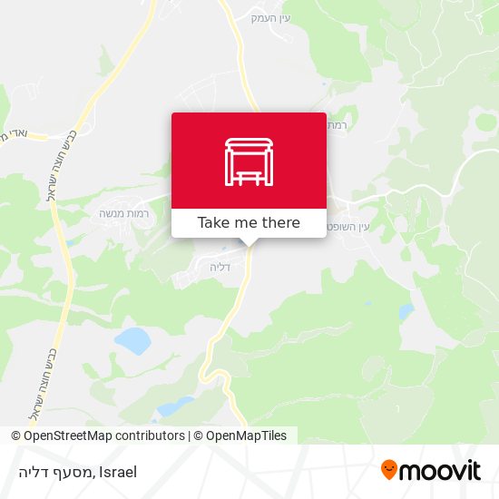 מסעף דליה map
