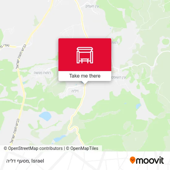 Карта מסעף דליה