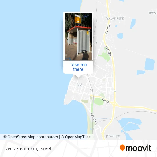 Карта מרכז נוער/הרצוג