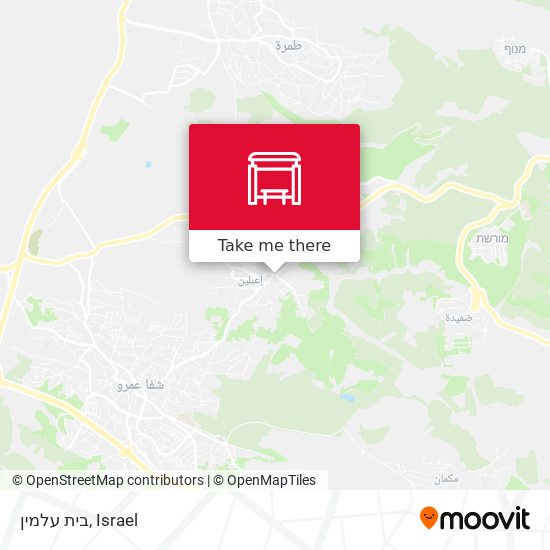 בית עלמין map