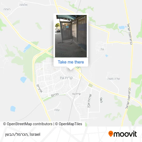 Карта הכרמל/הבשן