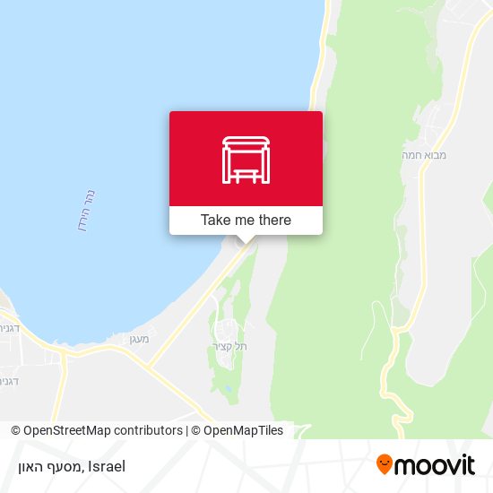 Карта מסעף האון