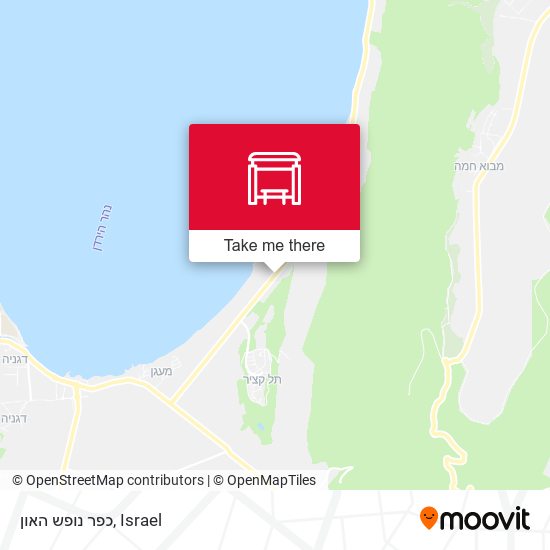 כפר נופש האון map